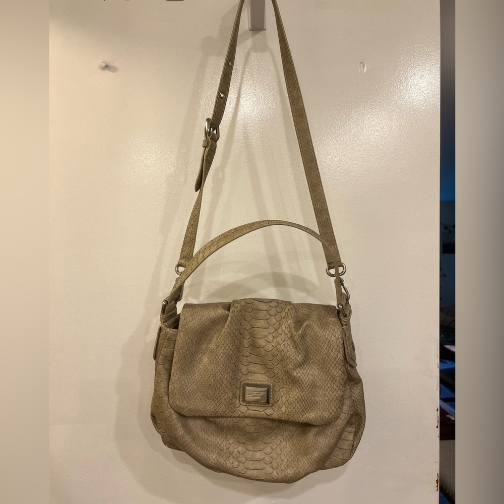Marc by Marc Jacobs Standard Supply Workwear Embossed Faux Snakeskin Crossbody - Picture 2 of 11